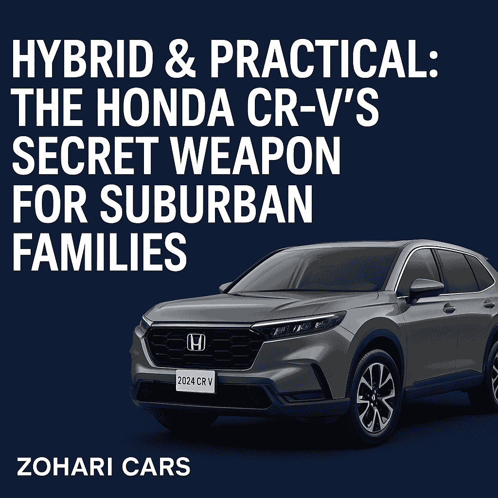 Hybrid & Practical: The Honda CR-V’s Secret Weapon for Suburban Families